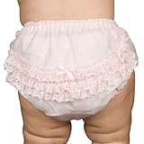 I.C. Collections Pink Batiste Rumba Infant Diaper Cover Bloomers