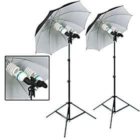 Pro 1200 Watt Fluorescent Photo Digital Video Lighting Kit by PBL