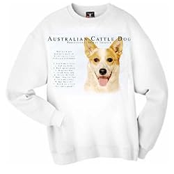 Australian Cattle Dog RED Human Trainer Adult Sweatshirt - LARGE
