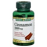 Nature's Bounty Cinnamon, 1000 mg, Capsules 100 capsules