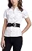 image and picture of A Byer Junior's Crisp White Poplin Stretch Top