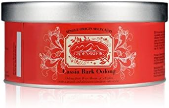 GROENSBJERG Cassia Bark Oolong Tea Organic Tea Single Origin Tea 2.65oz 75g