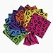 Neon Animal Print Bandannas (1 dz)