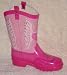 Child's Pink Cowgirl Rain Boots