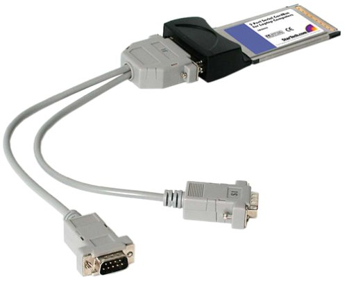 : StarTech.com 2 Port 16950 Serial PCMCIA CardBus Adapter
