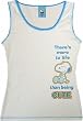 Peanuts / Snoopy There's more to life ... Tank for women