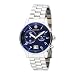 Wenger Men's 74718 Commando Dual Time 2-Eye Blue Dial Steel Bracelet Watch