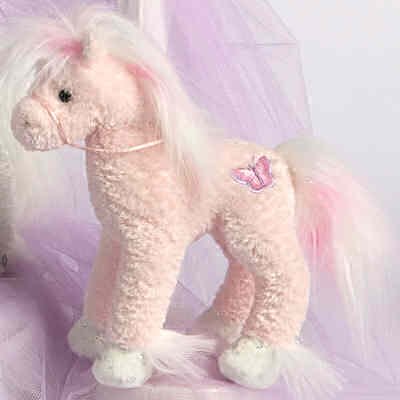 411S39C6CHL Stuffed Butterfly Horse