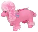 Ty Scribbly - Pink Autograph Poodle