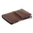 RMC Martin Ksohoh Red Monkey Company MKWS brown Italian leather credit/business card holder.