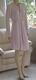 MARRIKAS Bamboo Short Robe PINK SMALL/MEDIUM (6-12)