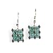 Deco Squares Earrings from the Artazia Collection #2402 GE OE