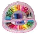 Alex 100 Colors Rainbow Markers in a Carry Case