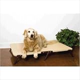 Foldable Pet Bed in Desert Sand Size: Large
