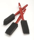 Darice 1-Inch Foam Brush Value pack, 50-Piece