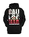 California Republic Design Hooded Sweatshirt