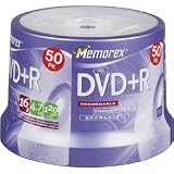 16x Write-Once DVD+R Spindle