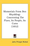 Memorials from Ben Rhydding: Concerning the Place, Its People, Its Cures