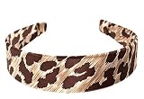 L. Erickson USA 1 1/2 Headband 100% Silk Charmeuse - Jaguar