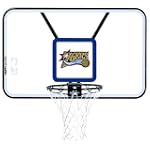 Huffy NBA Team Logo Steel Framed Acrylic 44 Inch Backboard & Rim Combo