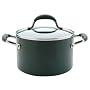 Anolon Advanced Hard Anodised Stockpot, 24 cm, 5.7 Litre