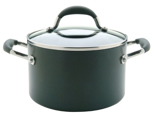 Anolon Advanced Hard Anodised Stockpot, 24 cm, 5.7 Litre