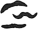 Rhode Island Novelty Mustache, 3 Piece Set, 3.5-Inch
