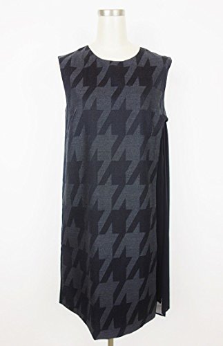 (アウラアイラ) AULA AILA 千鳥柄プリントワンピース