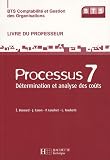 Processus 7 Détermination et analyse des coûts : Livre du professeur (1Cédérom)