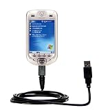 Classic Straight USB Cable for the Dopod 700 with Power Hot Sync and Charge capabilities - Gomadic Brand w/ TipExchange Technology