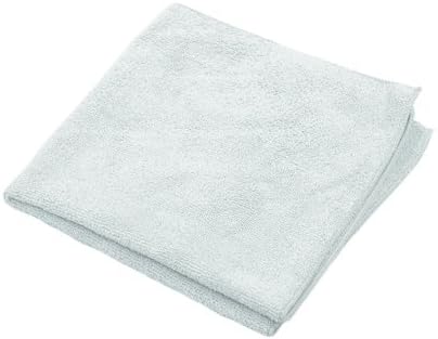 Microworks Micro Fiber Towel 12 X 12 White, 300 GSM