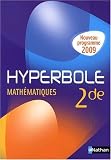 Mathématiques 2e Hyperbole : Programme 2009