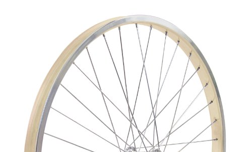 Nirve Front Cruiser Bike Wheel (Cream, 26 x 1.75, 14g x 36h)