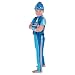 Lazy Town Sportacus Halloween Dress up Fancy Dress Outfit Costume Boy Size 5/6 Yrs