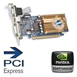GALAXY GeForce 8400 GS - Graphics adapter - GF 8400 GS TurboCache - PCI Express x16 low profile - 512 MB DDR2 - DVI ( HDCP ) - HDTV out