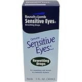 Bausch & Lomb Sensitive Eyes Rewetting  Drops, 1 Ounce Bottle