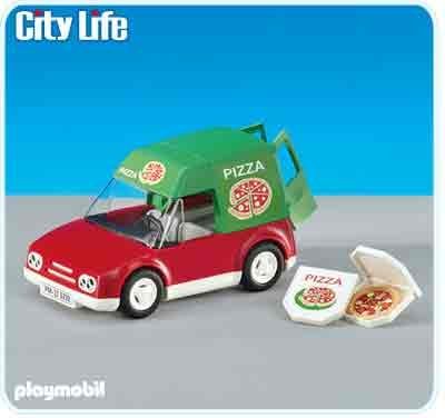 Playmobil Pizza Delivery Car