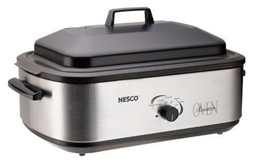 Nesco 18 Quart Stainless Steel Non-Stick Roaster Oven - 4808-25-30