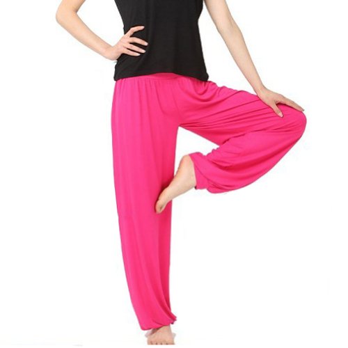 GOGO TEAM Womens Yoga Herem Pants Belly Dance Fitness Workout Pants