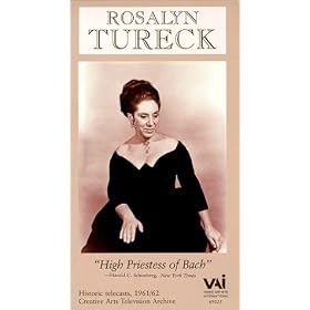 High Priestess of Bach (Historic Telecasts, 1961/62) [VHS]