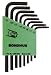Bondhus 31732 Set of 8 Star L-wrenches, Short Length, sizes T6-T25