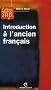 Introduction � l'ancien fran�ais