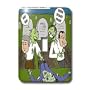 Rich Diesslins Funny General Cartoons - Halloween - Zombie Practical Jokes - Clinton and Nixon Masks - Light Switch Covers - single toggle switch