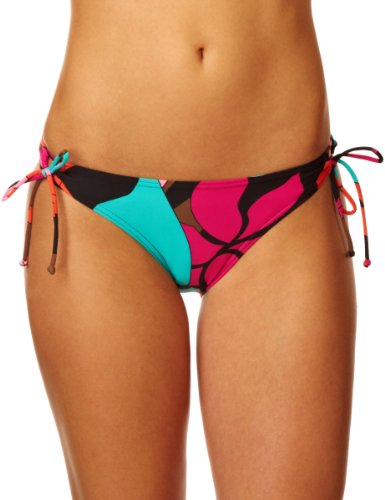 Roxy Damen Bikini Hose Flora Paradiso 70 S Lowrider Tie Sides, black, 40 (L), XMWBB254- Preisvergleich