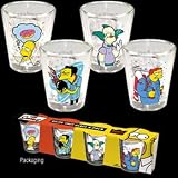 Review Icup  / The Simpsons - Shot Glass 4 Pack