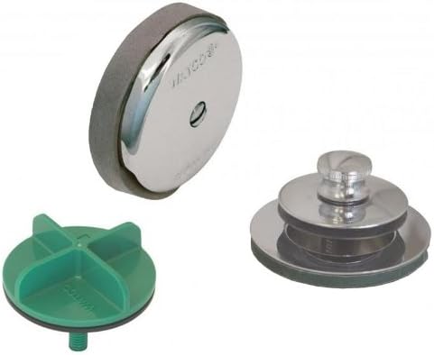 Watco Manufacturing 901-PF-ABS-CP 1.5-Inch Schedule 40 ABS Piping Innovator PresFlo Bath Waste Half Kit, Chrome Plated