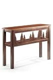 Motif Full-scene Console Table With Oak Top