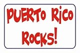 PUERTO RICO ROCKS! Hooded Sweatshirt (Hoodie) (Various Colors Available)