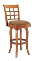 Berkline Family Dining Rustic Oak 26-Inch Dakota Swivel Barstool