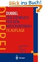 DUBBEL - Taschenbuch f�r den Maschinenbau